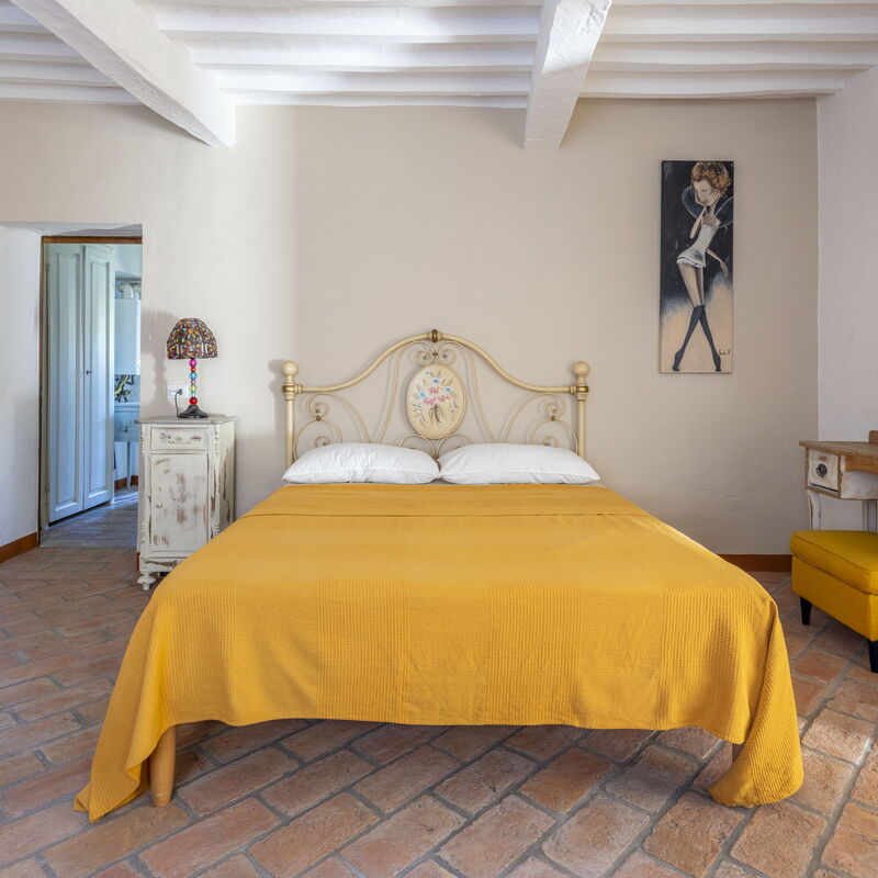 House in Sassa, Historic Tuscany Village, View: Frühling, Herbst, Schlafzimmer, Sommer