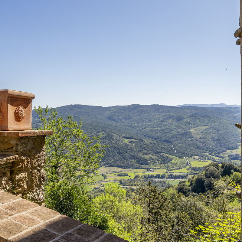 House in Sassa, Historic Tuscany Village, View: Ansichten, Frühling, Herbst, Sommer