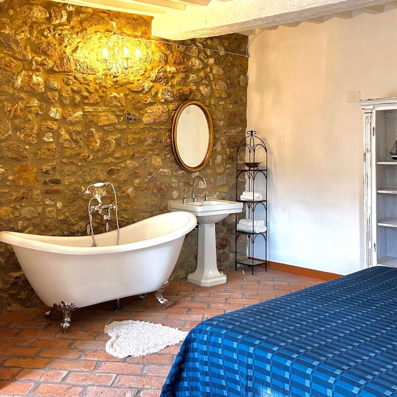 House in Sassa, Historic Tuscany Village, View: Jesen, Ljeto, Proljeće, Spavaća soba