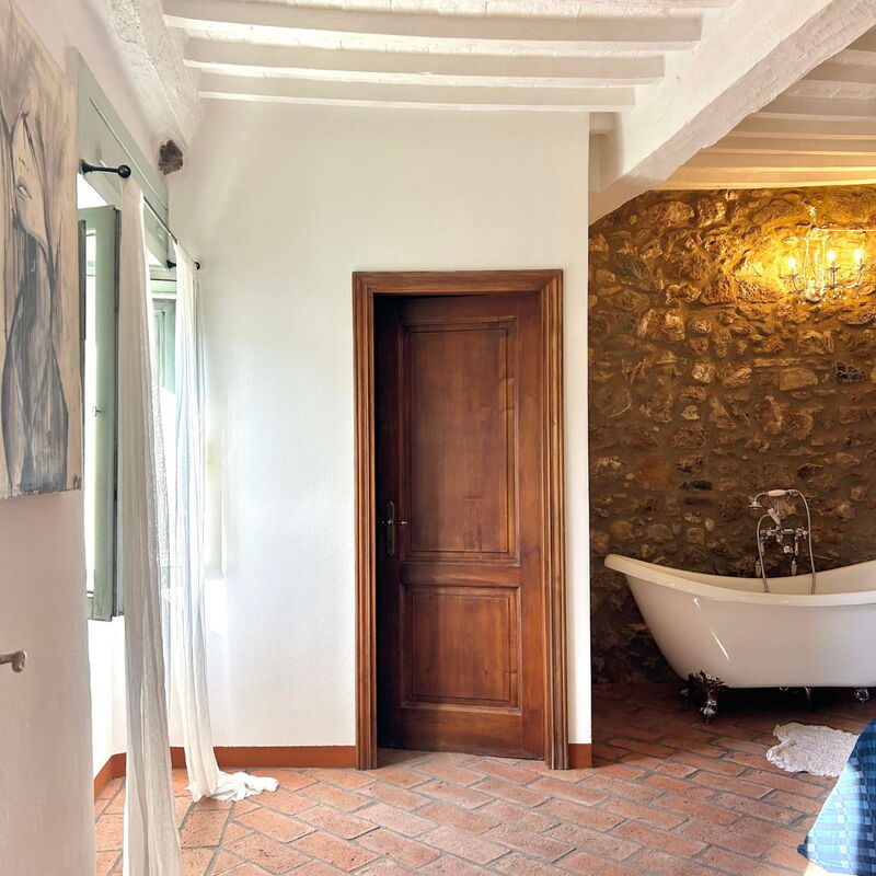 House in Sassa, Historic Tuscany Village, View: Jesen, Ljeto, Proljeće, Spavaća soba