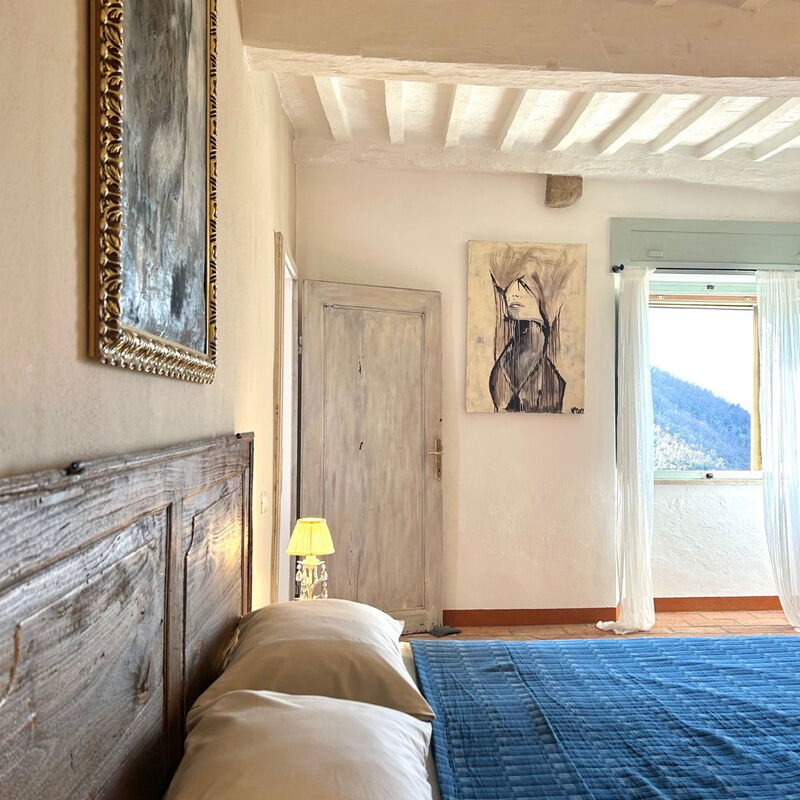 House in Sassa, Historic Tuscany Village, View: Jesen, Ljeto, Proljeće, Spavaća soba