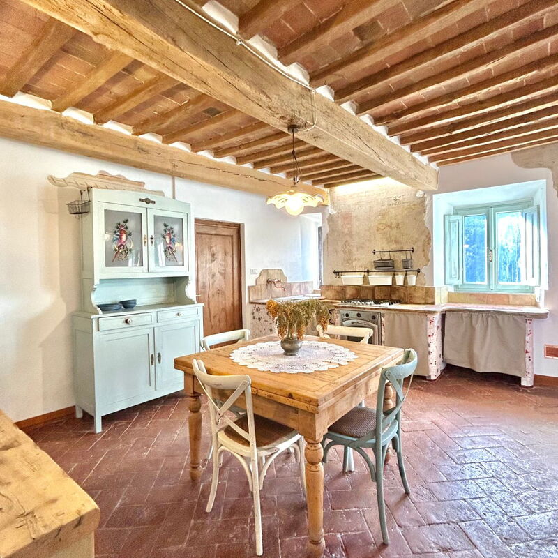 House in Sassa, Historic Tuscany Village, View: Jesen, Kuhinja, Ljeto, Proljeće