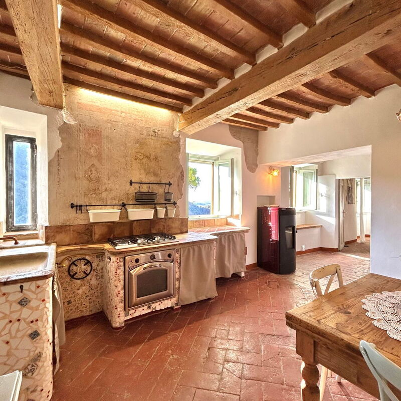 House in Sassa, Historic Tuscany Village, View: Jesen, Kuhinja, Ljeto, Proljeće