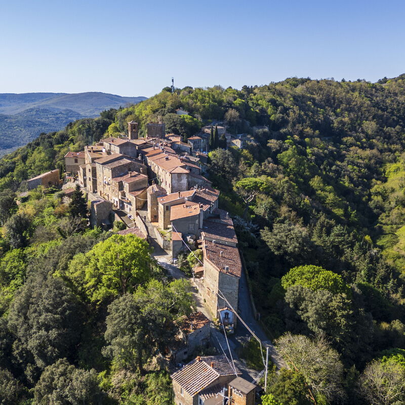 House in Sassa, Historic Tuscany Village, View: Ansichten, Frühling, Herbst, Sommer