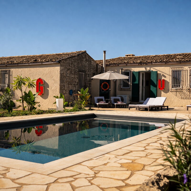 Villa Il Carato, Private Pool, Modica: Autunno, Estate, Piscina, Primavera