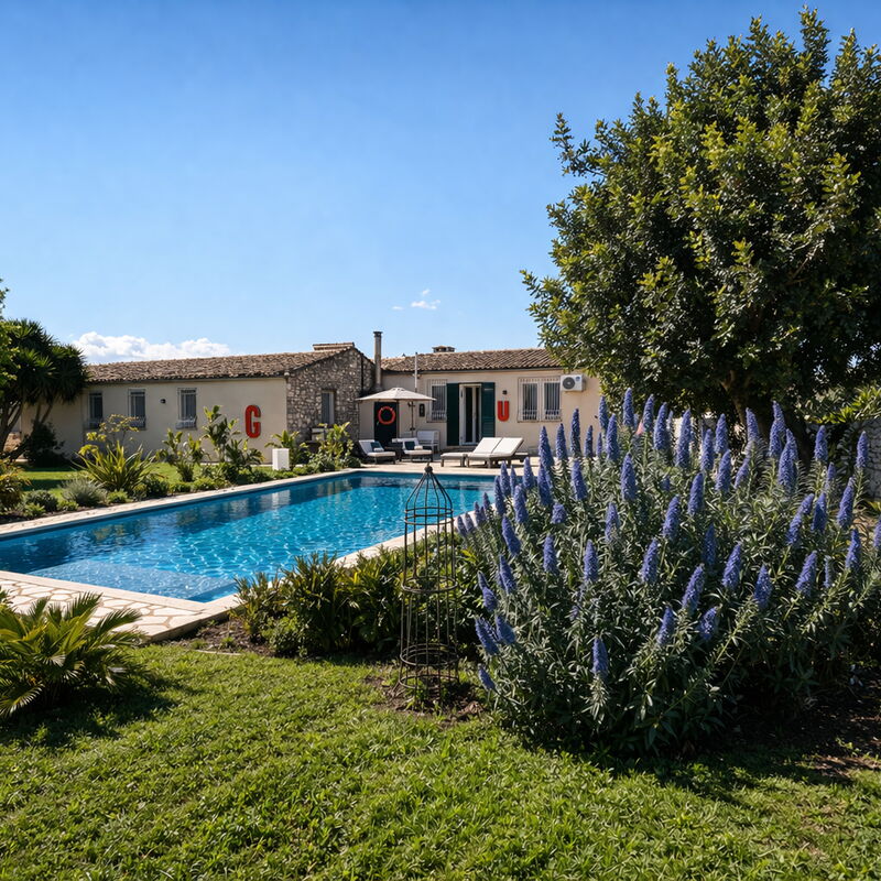 Villa Il Carato, Private Pool, Modica: Autunno, Estate, Piscina, Primavera