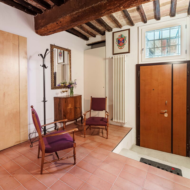 Le Loggine del Pignatello Apartment, Siena City: Autumn, Main Entrance, Spring, Summer, Winter