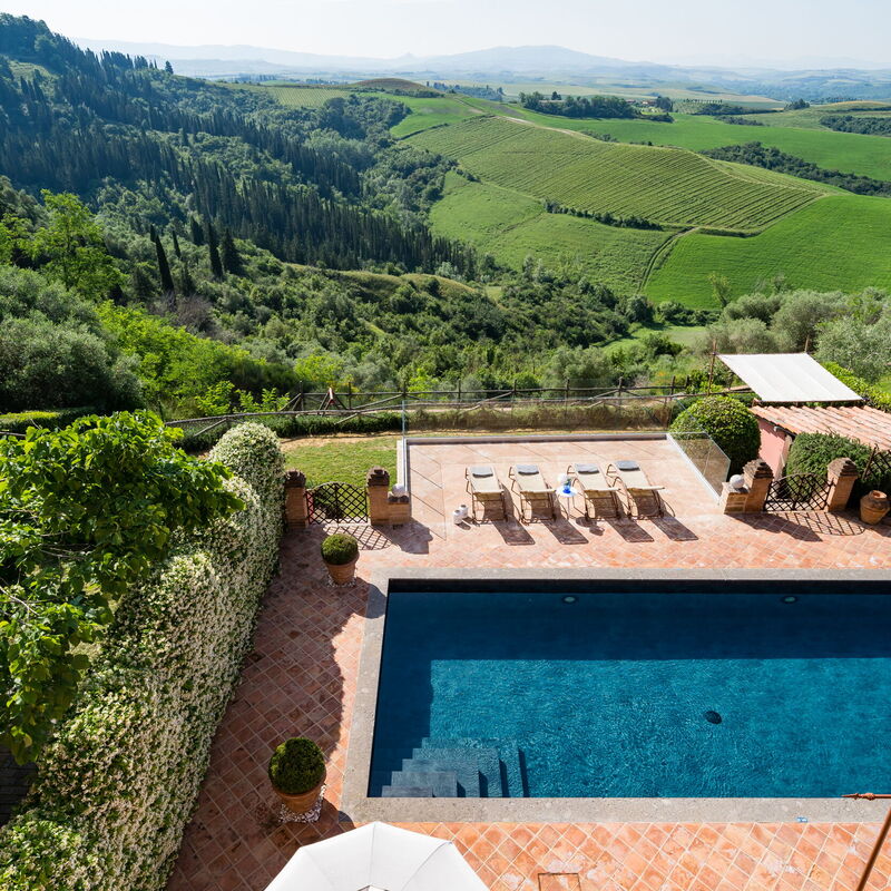 Villa Camelia: Ansichten, Außen, Draussen, Schwimmbad