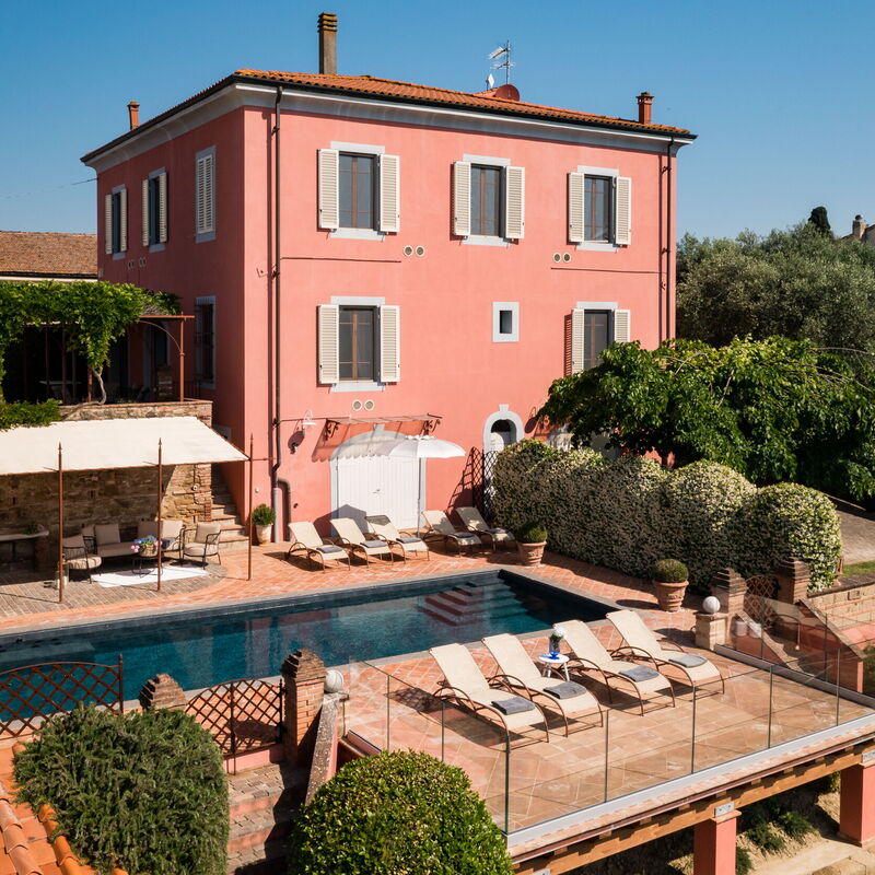 Villa Camelia: Außen, Balkon / Terrasse / Patio, Garten, Schwimmbad