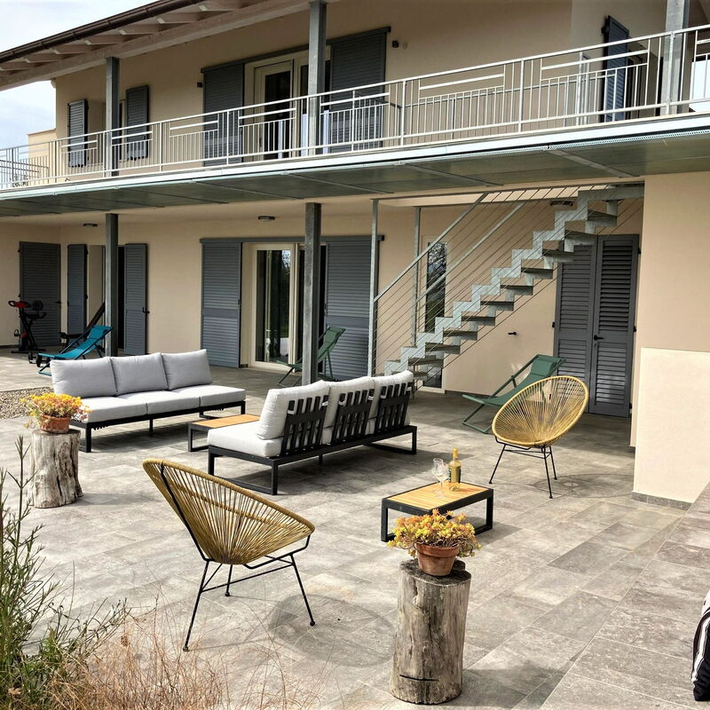 Villa Ombrone: all'aperto, Balcone / Terrazza / Patio, Esterni