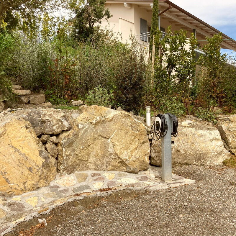 Villa Ombrone: all'aperto, Esterni