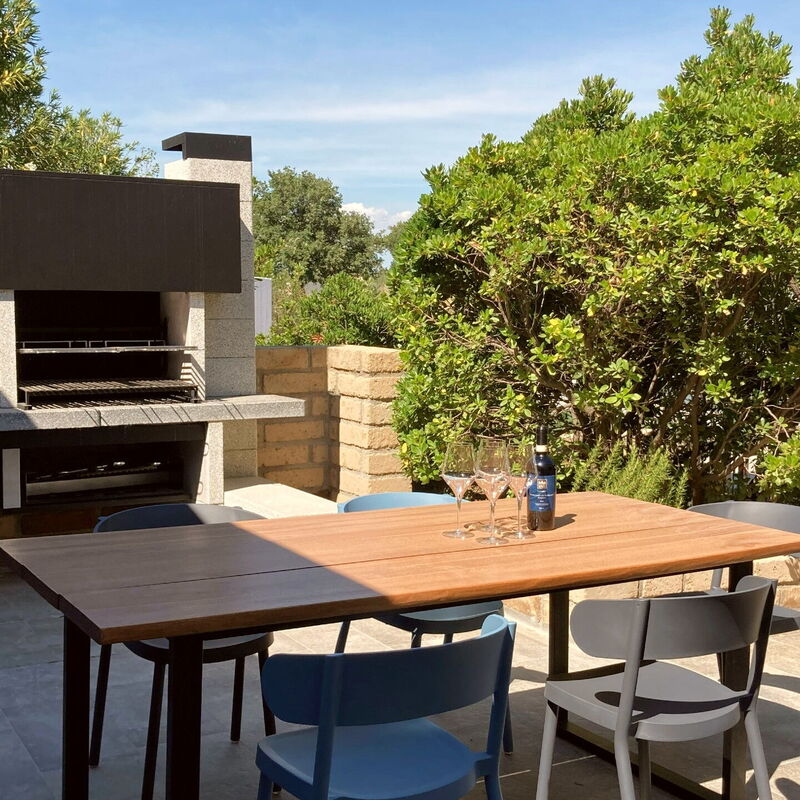 Villa Ombrone: all'aperto, Esterni