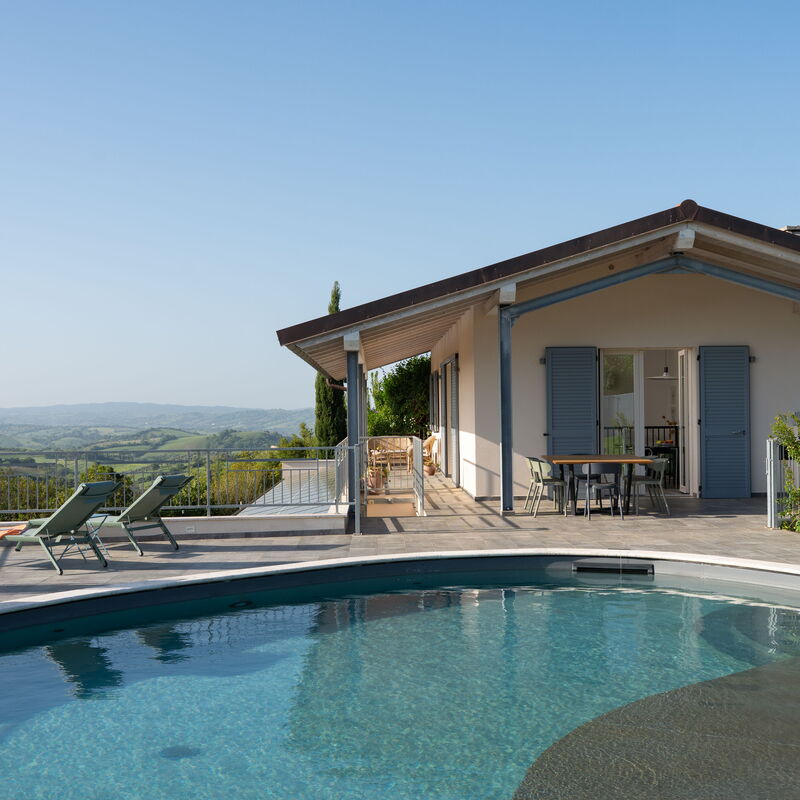 Villa Ombrone: bassin, Extérieur, Extérieurs