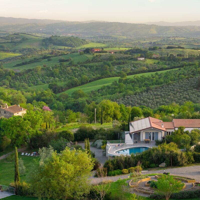 Villa Ombrone: bassin, Extérieurs, Jardin, Vues
