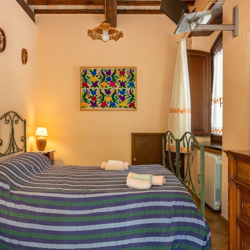 Il Giuncheto Casale Rooms, Pool, Umbrian Countryside: Jesen, Ljeto, Proljeće, Spavaća soba