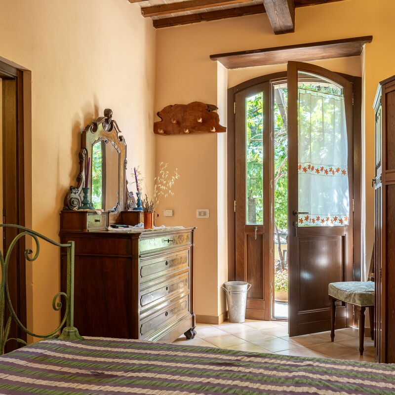 Il Giuncheto Casale Rooms, Pool, Umbrian Countryside: Jesen, Ljeto, Proljeće, Spavaća soba