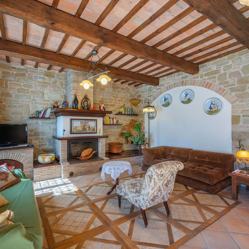 Il Giuncheto Casale Rooms, Pool, Umbrian Countryside: Autunno, Estate, Primavera, Sala da pranzo, Soggiorno