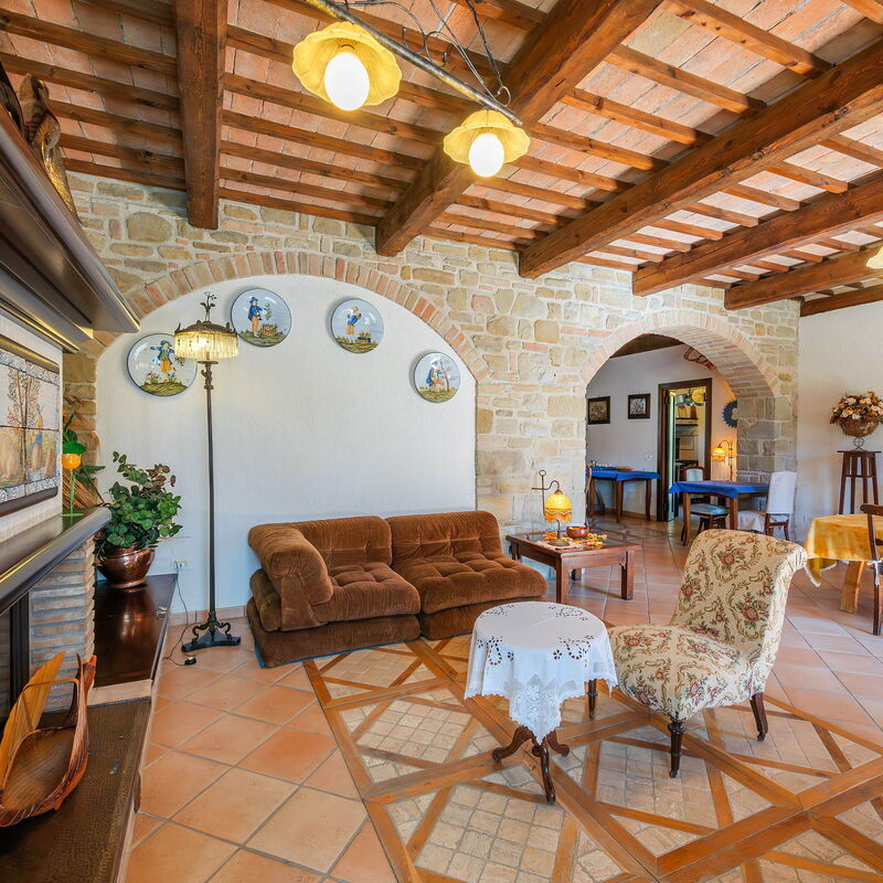 Il Giuncheto Casale Rooms, Pool, Umbrian Countryside: Autunno, Estate, Primavera, Sala da pranzo, Soggiorno