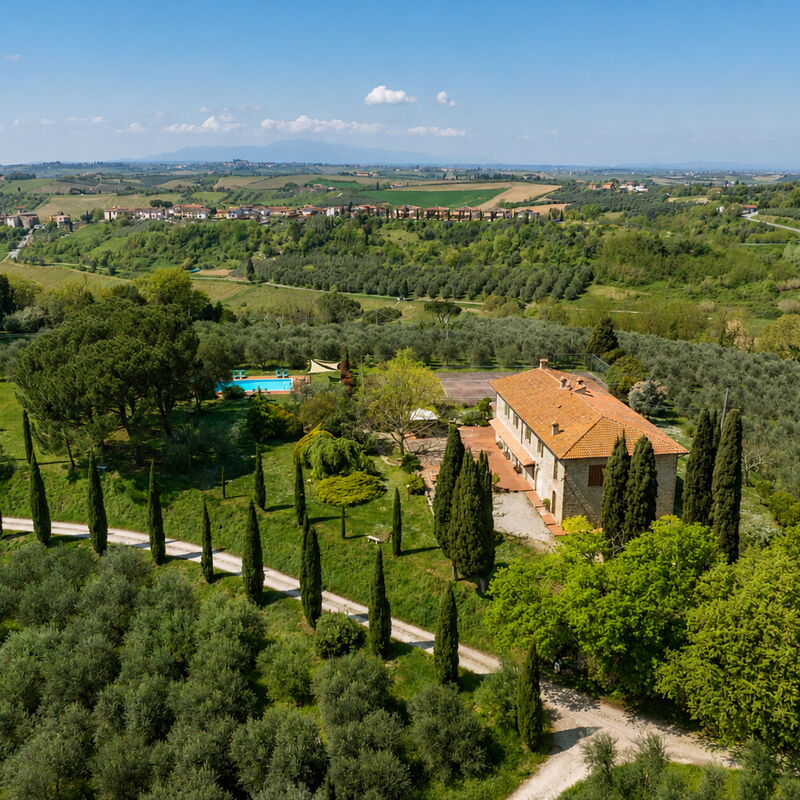Il Leccio, Vinci, Private Pool and Tennis: Autumn, Scenic View, Spring, Summer