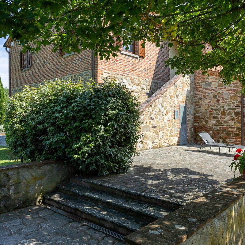 Podere Il Pozzangone, Lucignano: Automne, Été, Jardin, Printemps