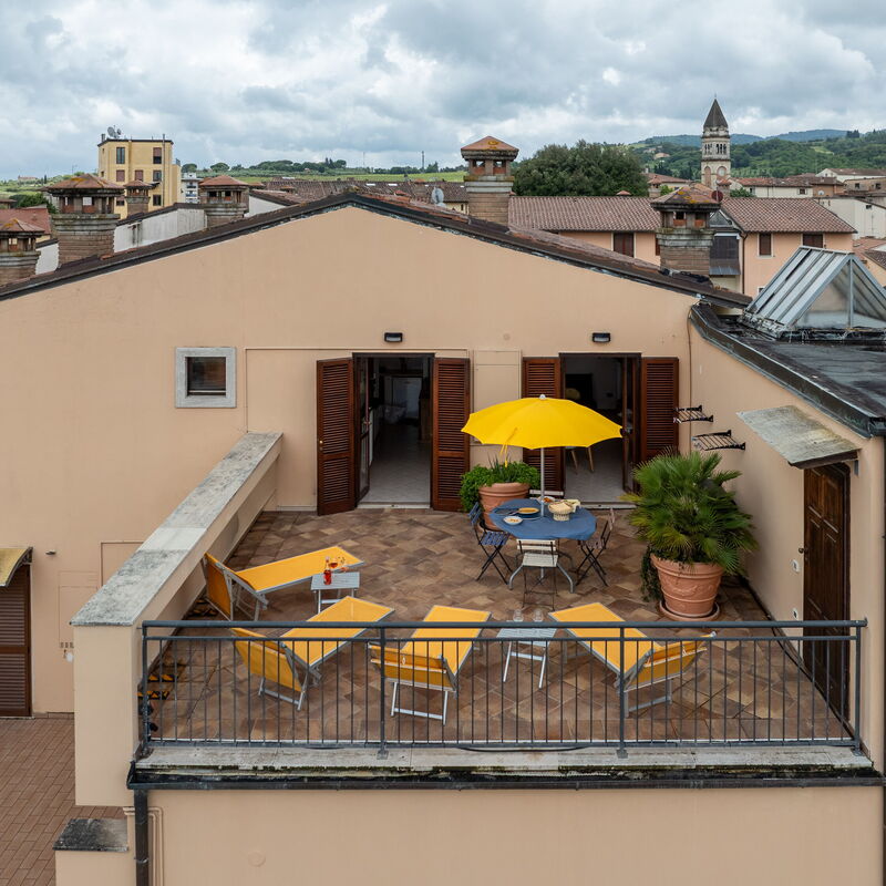 Terrazza sulla Luna, Casciana Terme: Außen, Frühling, Herbst, Sommer