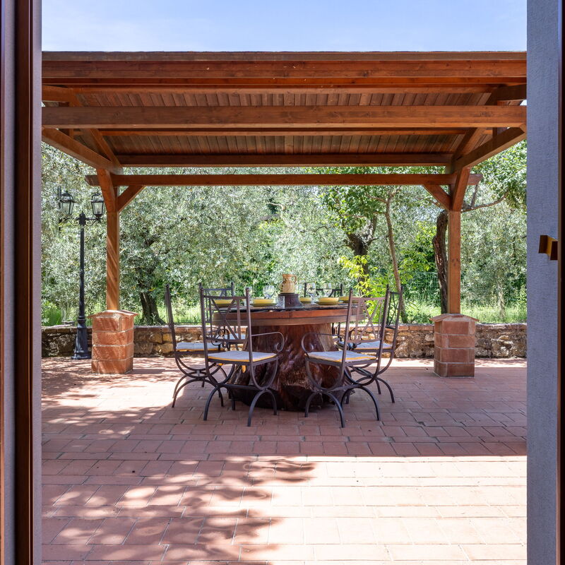 Il Cipresso, Casa Lucia, Cortona: Automne, Balcon / Terrasse / Patio, Été, Printemps