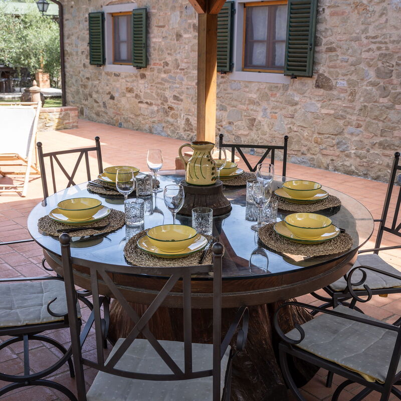 Il Cipresso, Casa Lucia, Cortona: Automne, Balcon / Terrasse / Patio, Été, Printemps