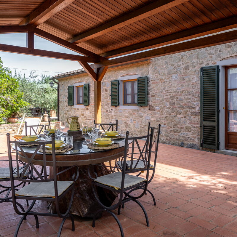Il Cipresso, Casa Lucia, Cortona: Automne, Balcon / Terrasse / Patio, Été, Printemps