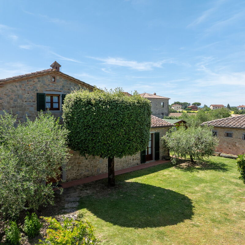 Il Cipresso, Casa Lucia, Cortona: Automne, Été, Jardin, Printemps