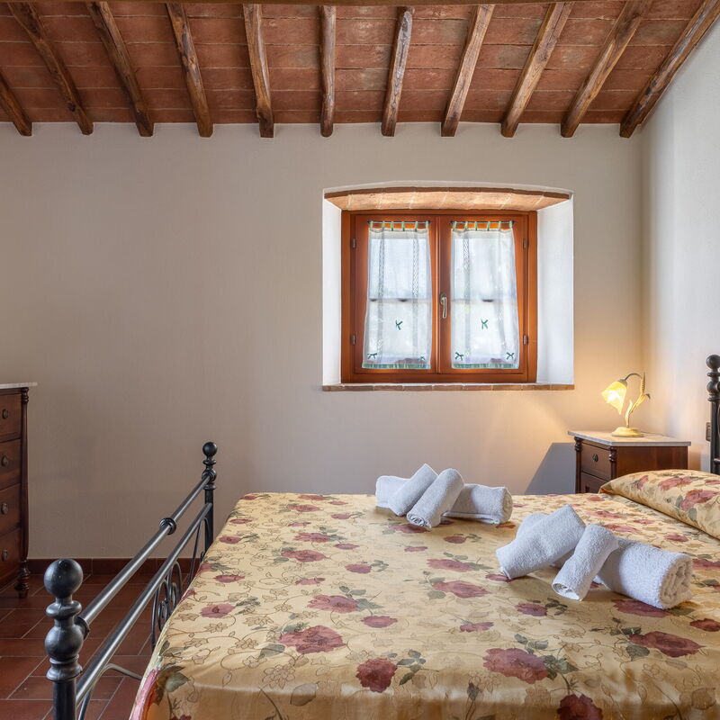 Il Cipresso, Casa Lucia, Cortona: Automne, chambre à coucher, Été, Printemps