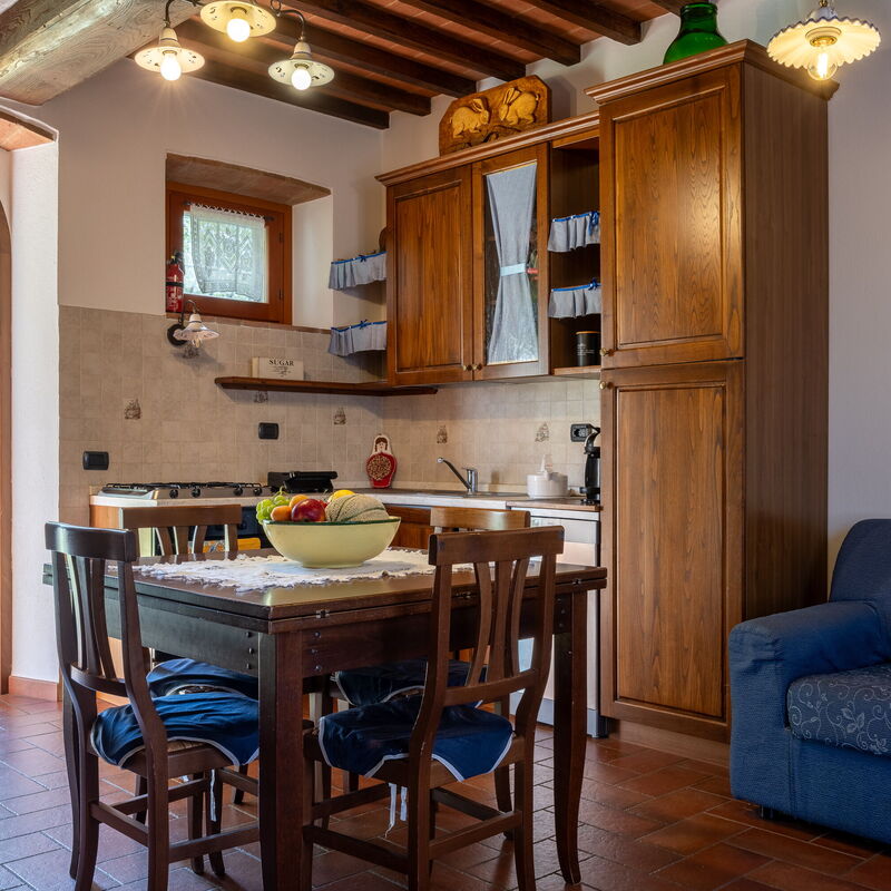 Il Cipresso, Casa Lucia, Cortona: Automne, Cuisine, Été, Printemps, Salon