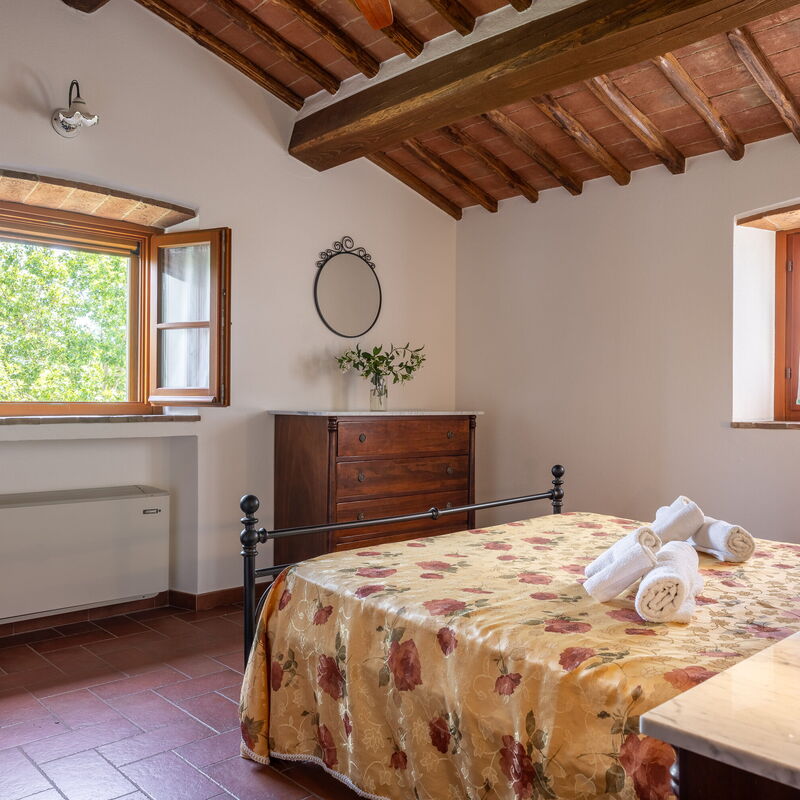 Il Cipresso, Casa Lucia, Cortona: Automne, chambre à coucher, Été, Printemps