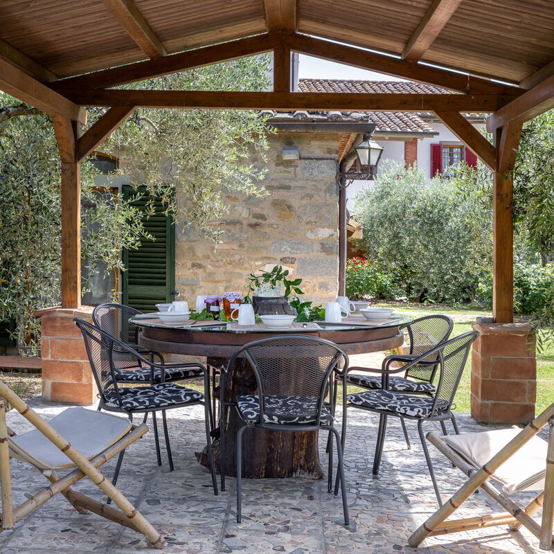 Il Cipresso, Casa Martina, Cortona: Automne, Balcon / Terrasse / Patio, Été, Printemps