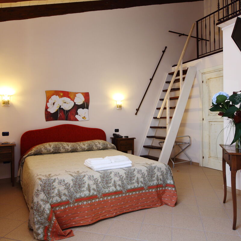 Casale dei Ciliegi: Automne, chambre à coucher, Été, Printemps