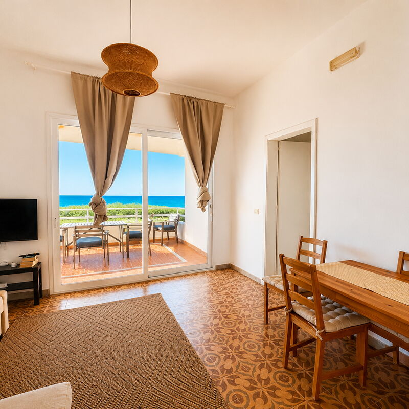 Punta Braccetto Fronte Mare: Frühling, Herbst, Küche, Sommer, Wohnzimmer