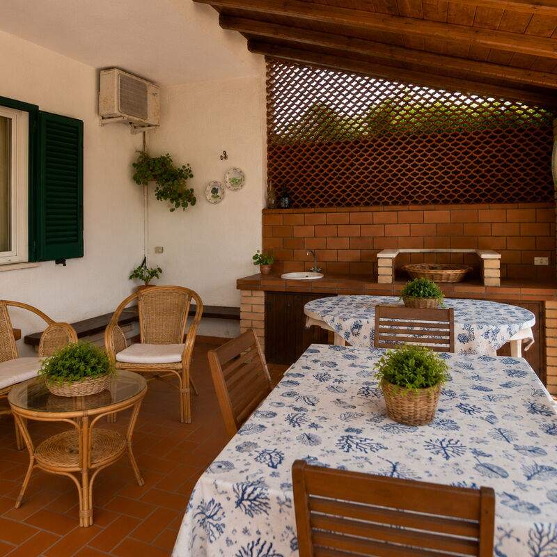 Villa Lina: Autumn, Balcony / Terrace / Patio, Building Exterior, Garden, Spring, Summer