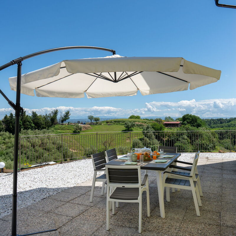 Villa i Fiori: Ansichten, Außen, Balkon / Terrasse / Patio, Draussen