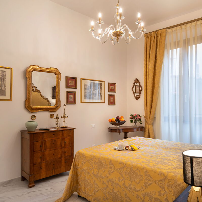 Giaggiolo: Schlafzimmer