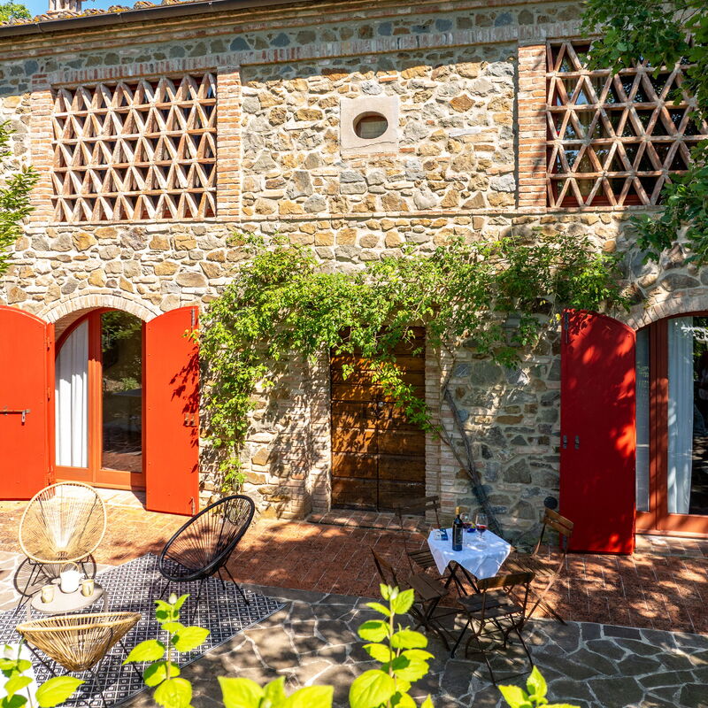 Villa Santa Barbara: Balkon / Terrasse / Patio, Frühling, Herbst, Sommer