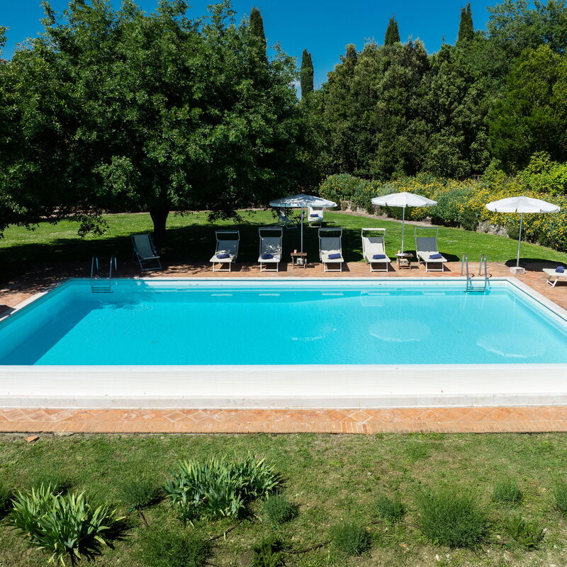 Villa Santa Barbara, Pool and Relax, Siena Countryside: Autunno, Estate, Giardino, Piscina, Primavera