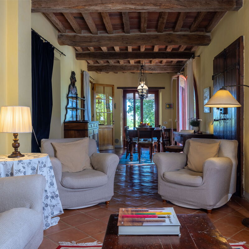 Villa Santa Barbara: Esszimmer, Frühling, Herbst, Sommer, Wohnzimmer