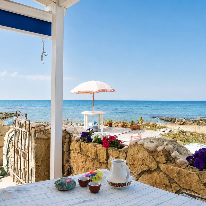 La Casa in Riva al Mare: Automne, Balcon / Terrasse / Patio, Été, Printemps