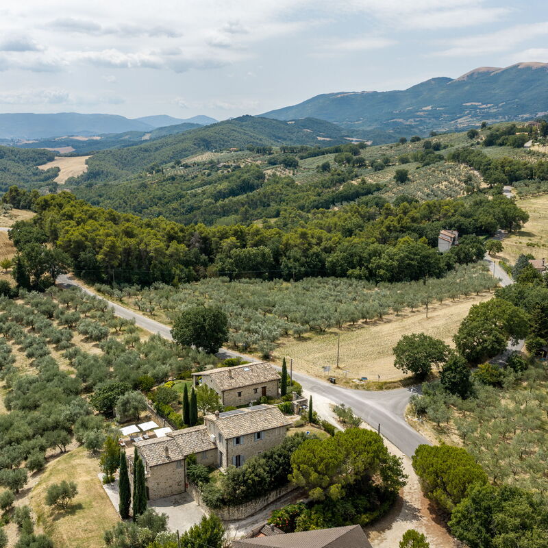 Il Casale al Colle, Private Garden, Hills View: Ansichten, Frühling, Herbst, Sommer