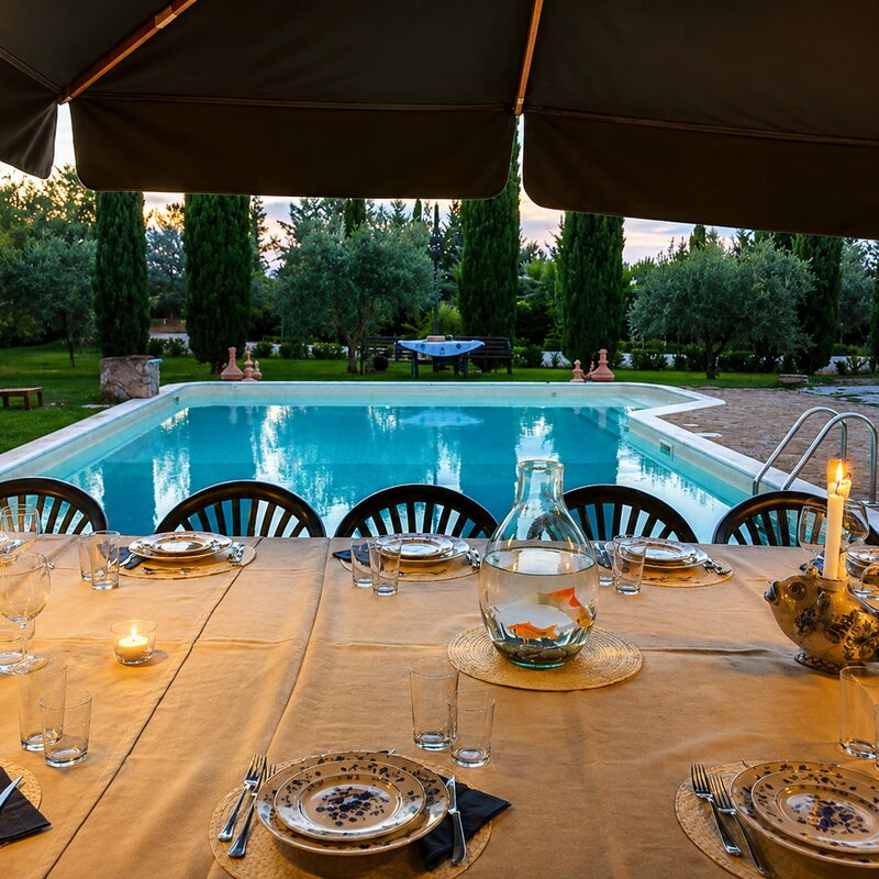 Casa Goel: Automne, bassin, Été, Printemps