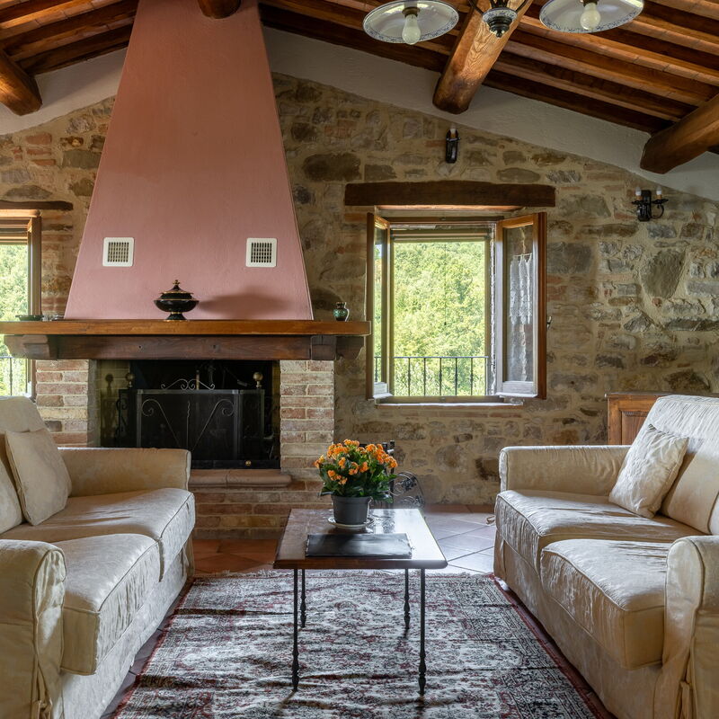 Villa Daluma, Private Pool in Todi: Dnevna soba, Jesen, Kuhinja, Ljeto, Proljeće