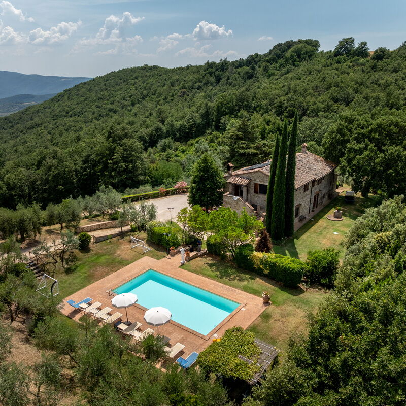 Villa Daluma, Private Pool in Todi: bazen, Jesen, Ljeto, Proljeće