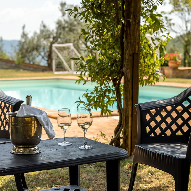 Villa Daluma, Private Pool in Todi: bazen, Jesen, Ljeto, Proljeće, Vrt