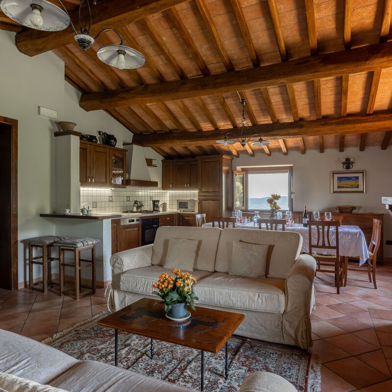 Villa Daluma, Private Pool in Todi: Dnevna soba, Jesen, Kuhinja, Ljeto, Proljeće
