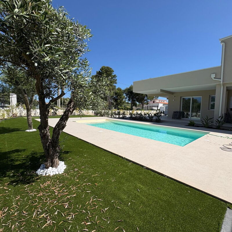 Villa Marzia - Augusta: Automne, Balcon / Terrasse / Patio, bassin, Été, Jardin, Printemps