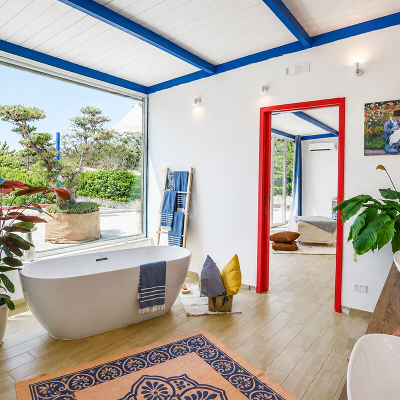 Villa Didymos: Automne, Été, Printemps, Salle de bain